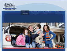 Tablet Screenshot of ezoneinsurance.com